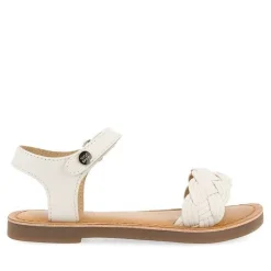 Gioseppo Niñas |Sandalias<Sandalias De Piel Blanca Con Trenzado Y Cierre Ajustable Para Nina Y Nino Manastir