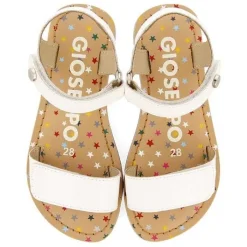 Gioseppo Niñas |Sandalias<Sandalias De Piel Blanca Estampado Fantasia Para Nina Y Nino Gigean