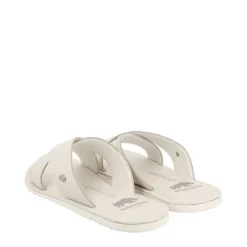 Gioseppo Chancletas<Sandalias De Piel Blanca Con Tira Cruzada Para Hombre Orosh
