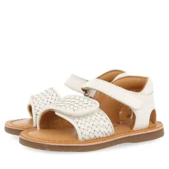 Gioseppo Bebe |Sandalias Bebe Nina<Sandalias De Piel Blanca Con Tira Trenzada Y Cierre Ajustable Para Bebe Athena