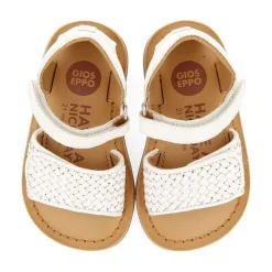 Gioseppo Bebe |Sandalias Bebe Nina<Sandalias De Piel Blanca Con Tira Trenzada Y Cierre Ajustable Para Bebe Athena