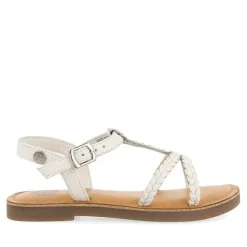 Gioseppo Niñas |Sandalias<Sandalias De Piel Blanca Con Trenzado Para Nina Y Nino Cinisi