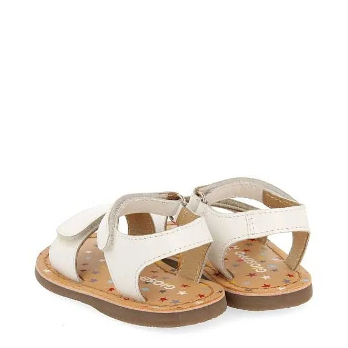 Gioseppo Bebe |Sandalias Bebe Nina<Sandalias De Piel Blanca Estampado Fantasia Para Bebe Himare