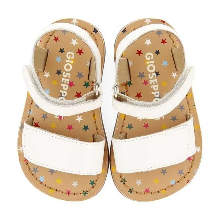 Gioseppo Bebe |Sandalias Bebe Nina<Sandalias De Piel Blanca Estampado Fantasia Para Bebe Himare