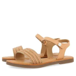Gioseppo Niñas |Sandalias<Sandalias De Piel Blanca Con Adornos Y Cierre Ajustable Para Nina Y Nino Stubica