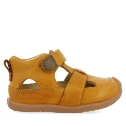 Gioseppo Bebe |Mi Primer Gioseppo<Sandalias De Piel Color Mostaza Para Bebe Babson
