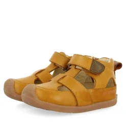 Gioseppo Bebe |Mi Primer Gioseppo<Sandalias De Piel Color Mostaza Para Bebe Babson