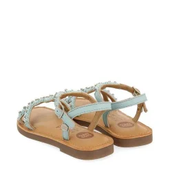 Gioseppo Niñas |Sandalias<Sandalias De Piel Con Adornos De Cuentas Azul Para Nina Y Nino Lazarat