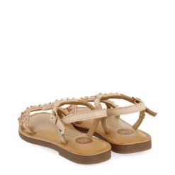 Gioseppo Niñas |Sandalias<Sandalias De Piel Con Adornos De Cuentas Rosa Nina Y Nino Lazarat