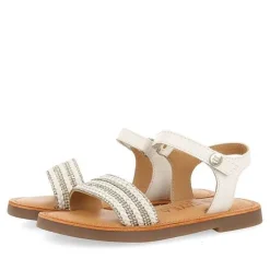 Gioseppo Niñas |Sandalias<Sandalias De Piel Con Adornos Y Cierre Ajustable Color Nude Para Nina Y Nino Mireval