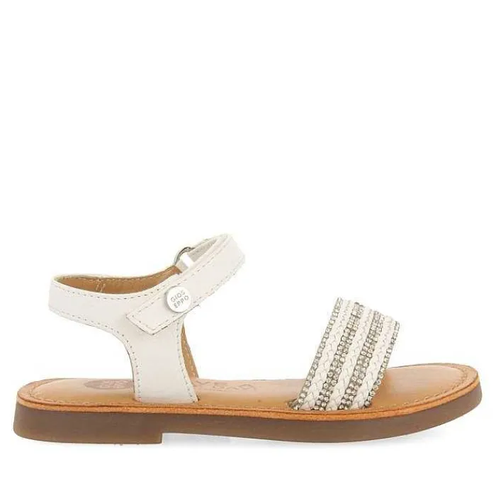 Gioseppo Niñas |Sandalias<Sandalias De Piel Con Adornos Y Cierre Ajustable Color Nude Para Nina Y Nino Mireval