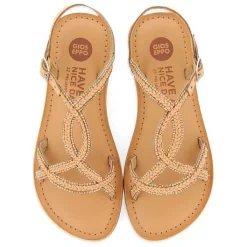 Gioseppo Niñas |Sandalias<Sandalias De Piel Con Adornos Color Nude Para Nina Y Nino Aucilla