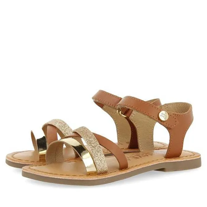 Gioseppo Niñas |Sandalias<Sandalias De Piel Con Brillantes Y Detalles Metalicos Para Nina Y Nino Lawtey