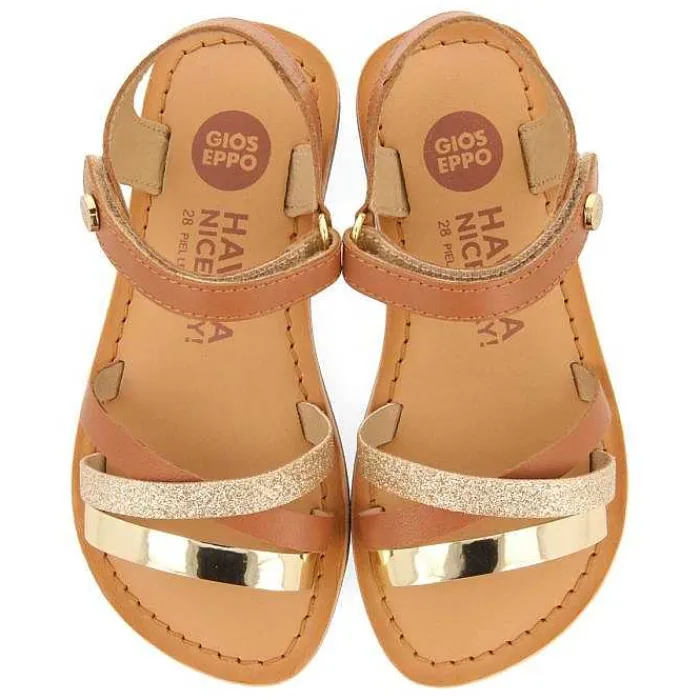 Gioseppo Niñas |Sandalias<Sandalias De Piel Con Brillantes Y Detalles Metalicos Para Nina Y Nino Lawtey