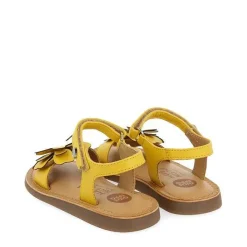 Gioseppo Niñas |Sandalias<Sandalias De Piel Con Decoracion De Flores Amarillas Para Nina Y Nino Takilma
