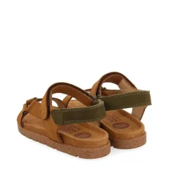 Gioseppo Niños |Sandalias<Sandalias De Piel Con Detalles En Caqui Para Nino Y Nina Depoe