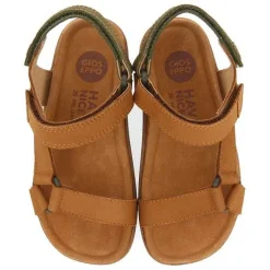 Gioseppo Niños |Sandalias<Sandalias De Piel Con Detalles En Caqui Para Nino Y Nina Depoe