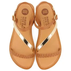 Gioseppo Niñas |Sandalias<Sandalias De Piel Con Detalles Trenzados Y Metalizados Para Nina Y Nino Helix