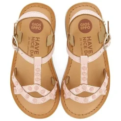 Gioseppo Niñas |Sandalias<Sandalias De Piel Con Tachuelas Rosa Para Nina Y Nino Mawes