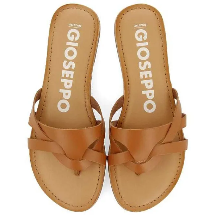 Gioseppo Sandalias Planas<Sandalias De Piel Con Tirantes Para Mujer Cayuse