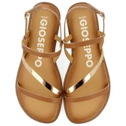 Gioseppo Sandalias Planas<Sandalias De Piel Con Tiras De Piel Y Metalicas Para Mujer Carbis