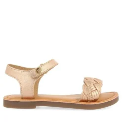 Gioseppo Niñas |Sandalias<Sandalias De Piel Con Trenzado Y Cierre Ajustable Rosa Dorado Para Nina Y Nino Manastir