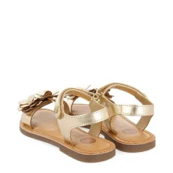 Gioseppo Niñas |Sandalias<Sandalias De Piel Dorada Con Adornos De Flores Para Nina Y Nino Imotski