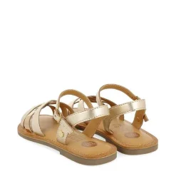 Gioseppo Niñas |Sandalias<Sandalias De Piel Dorada Con Detalle Metalizado Para Nina Y Nino Imbler