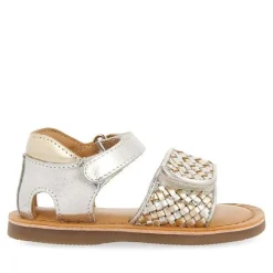 Gioseppo Bebe |Sandalias Bebe Nina<Sandalias De Piel Dorada Con Tira Trenzada Y Cierre Ajustable Para Bebe Athena
