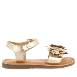 Gioseppo Niñas |Sandalias<Sandalias De Piel Dorada Con Adornos De Flores Para Nina Y Nino Shegan