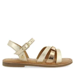 Gioseppo Niñas |Sandalias<Sandalias De Piel Dorada Con Detalles Metalicos Para Nina Y Nino Nicolosi