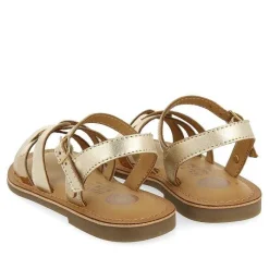 Gioseppo Niñas |Sandalias<Sandalias De Piel Dorada Con Detalles Metalicos Para Nina Y Nino Nicolosi