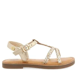 Gioseppo Niñas |Sandalias<Sandalias De Piel Dorada Con Trenzado Para Nina Y Nino Cinisi
