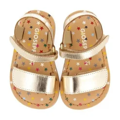 Gioseppo Bebe |Sandalias Bebe Nina<Sandalias De Piel Dorada Con Estampado Fantasia Para Bebe Himare