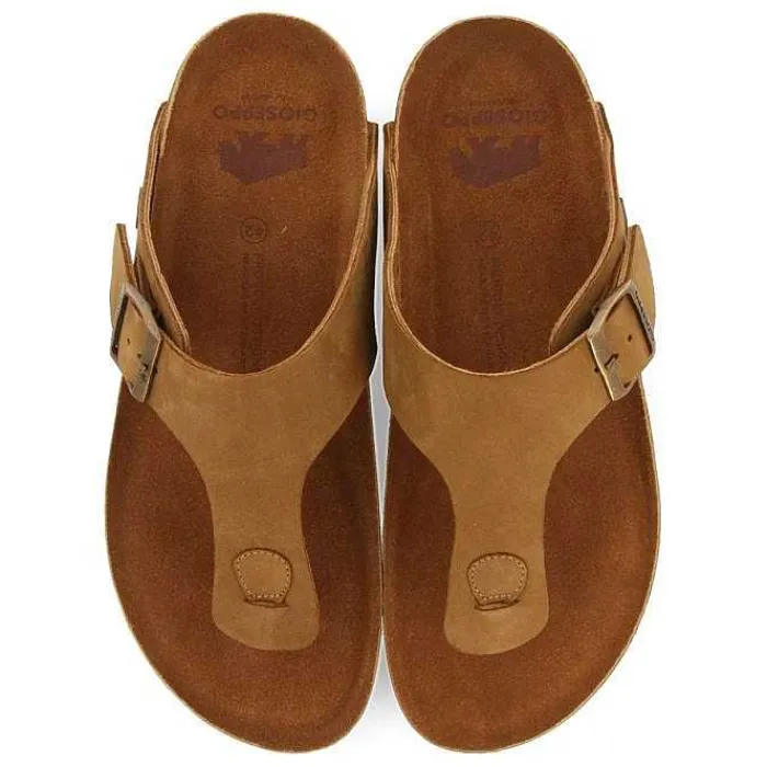Gioseppo Chancletas<Sandalias De Piel Estilo Griego Con Suela Bio Para Hombre Ruskin