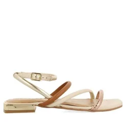 Gioseppo Sandalias Planas<Sandalias De Piel Multicolor Con Metalicos Para Mujer Latah