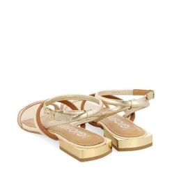 Gioseppo Sandalias Planas<Sandalias De Piel Multicolor Con Metalicos Para Mujer Latah