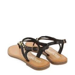 Gioseppo Sandalias Planas<Sandalias De Piel Negras Con Tachuelas Para Mujer Trilby