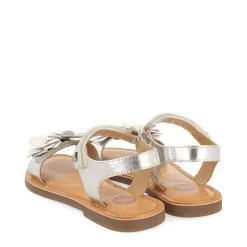Gioseppo Niñas |Sandalias<Sandalias De Piel Plata Con Adornos De Flores Para Nina Y Nino Imotski