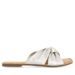 Gioseppo Sandalias Planas<Sandalias De Piel Plata Para Mujer Agira