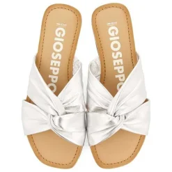 Gioseppo Sandalias Planas<Sandalias De Piel Plata Para Mujer Agira