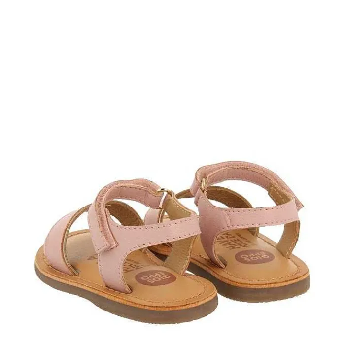 Gioseppo Bebe |Sandalias Bebe Nina<Sandalias De Piel Rosa Con Detalles Metalicos Para Bebe Aliko