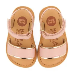 Gioseppo Bebe |Sandalias Bebe Nina<Sandalias De Piel Rosa Con Detalles Metalicos Para Bebe Aliko
