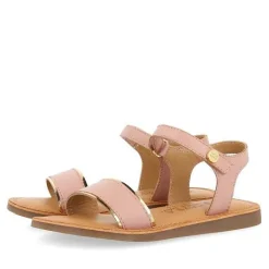 Gioseppo Niñas |Sandalias<Sandalias De Piel Rosa Con Detalles Metalizados Para Nina Y Nino Kavaje