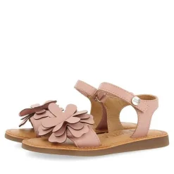 Gioseppo Niñas |Sandalias<Sandalias De Piel Rosa Con Adornos De Flores Para Nina Y Nino Takilma