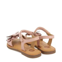 Gioseppo Niñas |Sandalias<Sandalias De Piel Rosa Con Adornos De Flores Para Nina Y Nino Cres