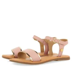 Gioseppo Niñas |Sandalias<Sandalias De Piel Rosa Con Detalles Metalizados Para Nina Ishem