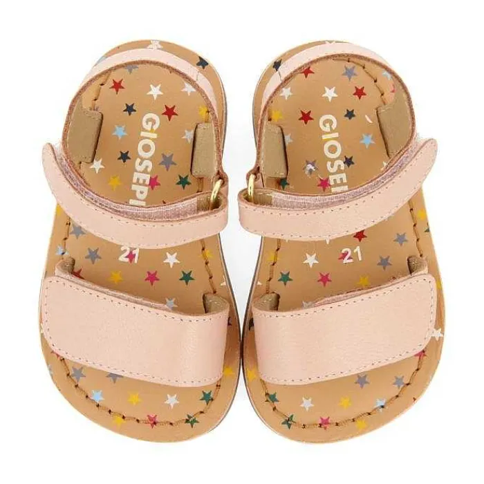 Gioseppo Bebe |Sandalias Bebe Nina<Sandalias De Piel Rosa Estampado Fantasia Para Bebe Himare