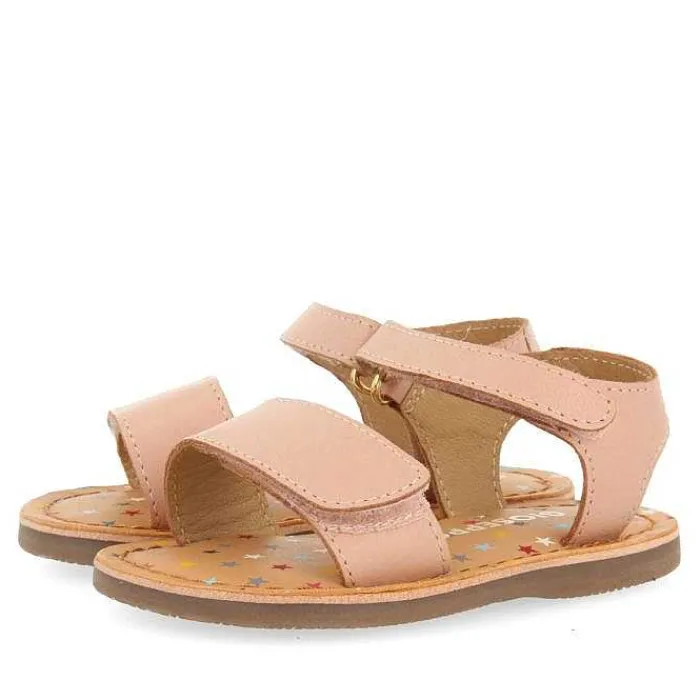 Gioseppo Bebe |Sandalias Bebe Nina<Sandalias De Piel Rosa Estampado Fantasia Para Bebe Himare
