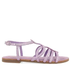 Gioseppo Sandalias Planas<Sandalias De Piel Trenzada Lavanda Para Mujer Yakima